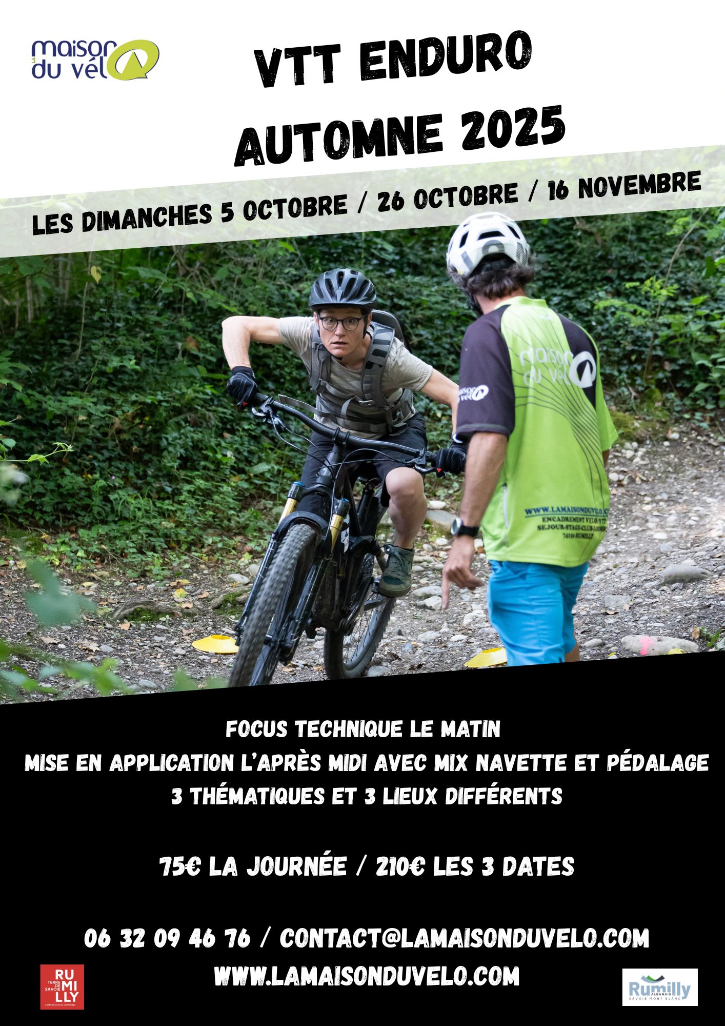 VTT enduro Automne 2025