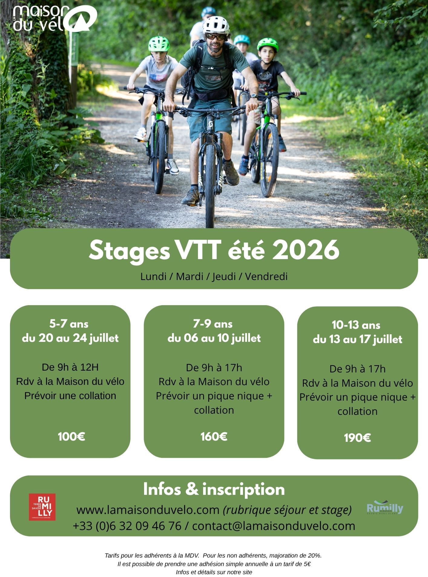 ❓Vous n'avez pas encore inscrits vos enfants aux stages d'été ❓ ⏩ Petit rappel sur…